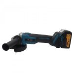 Немски Безчетков Ъглошлайф KraftWorld 42V 8Ah 125mm с 2бр батерии и куфар