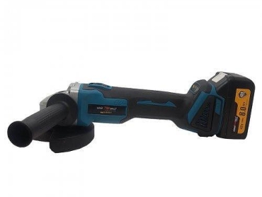 Немски Безчетков Ъглошлайф KraftWorld 42V 8Ah 125mm с 2бр батерии и куфар